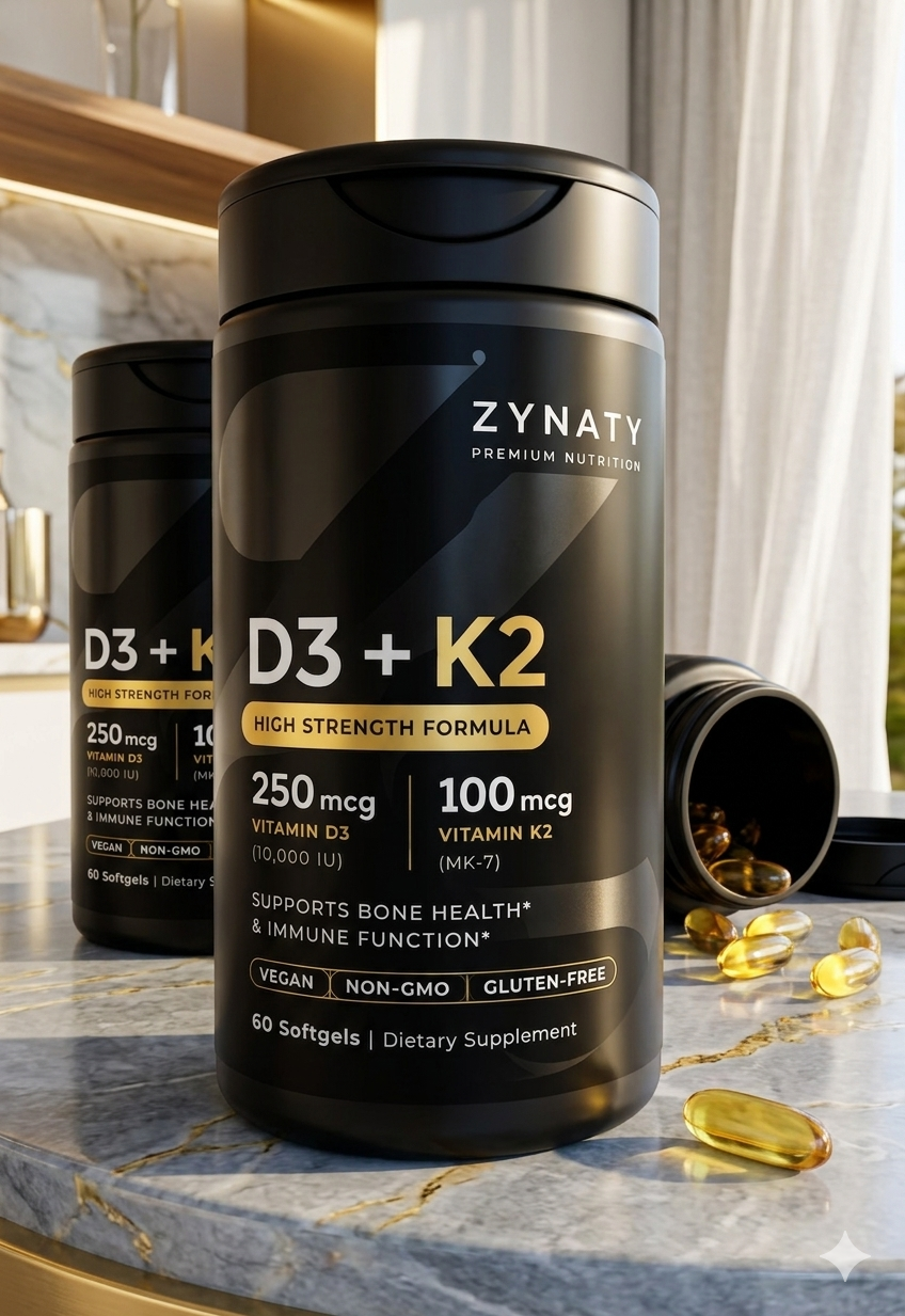 Zynaty Vitamin D3 + K2