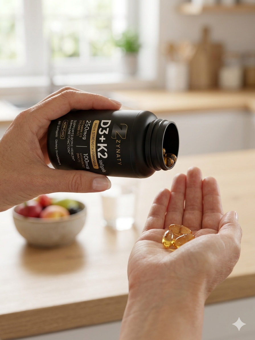 Zynaty Vitamin D3 + K2
