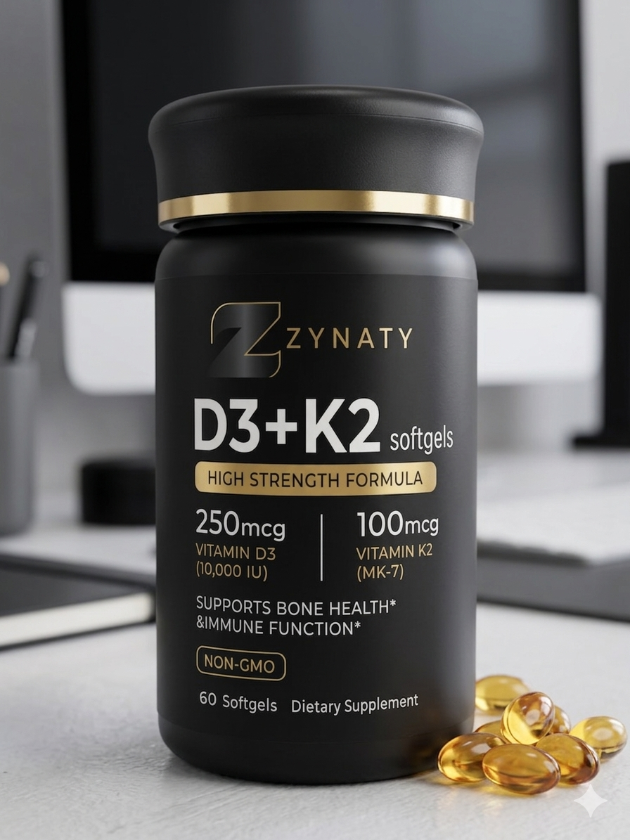 Zynaty Vitamin D3 + K2